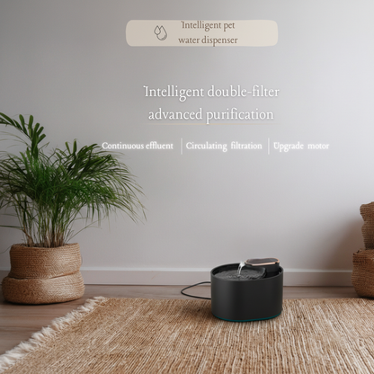 cat water fountain with filter